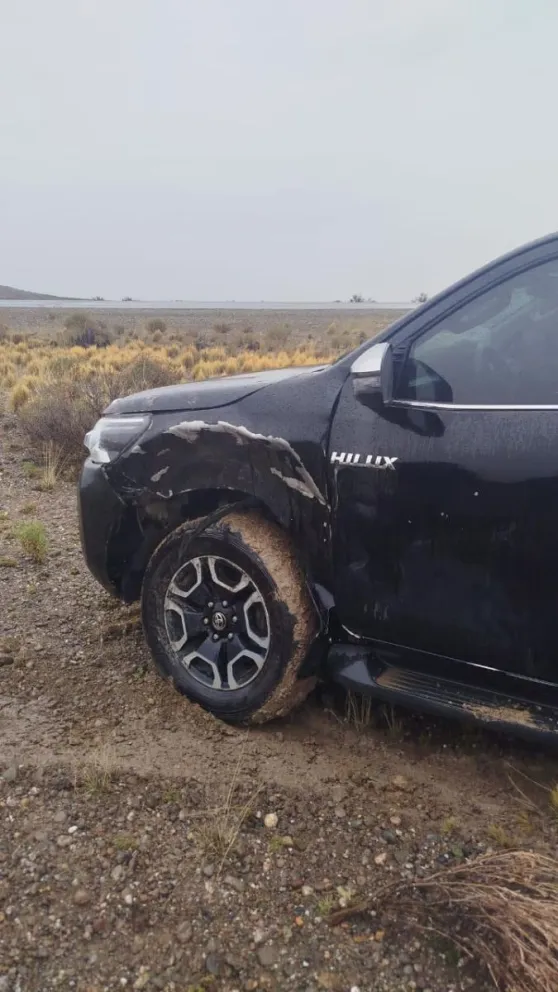Un neumático desprendido de un camión causó un accidente en la Ruta 3