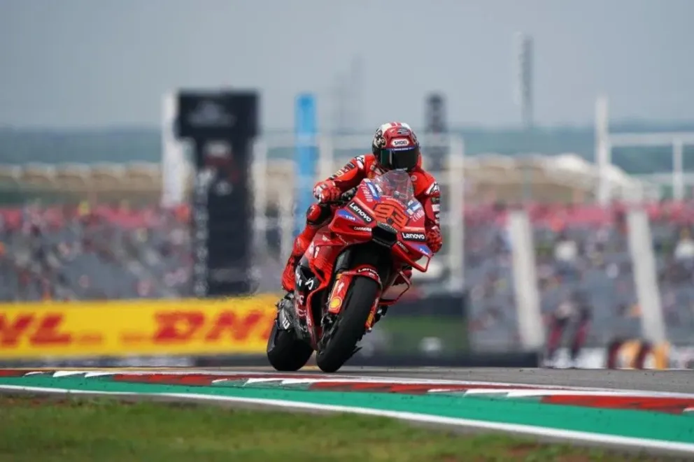 Marc Márquez se impuso en la sprint de Estados Unidos