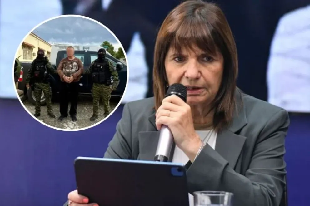 Bullrich, tras desbaratar la secta de trata en Bariloche: "Con las mafias no hay tregua"  