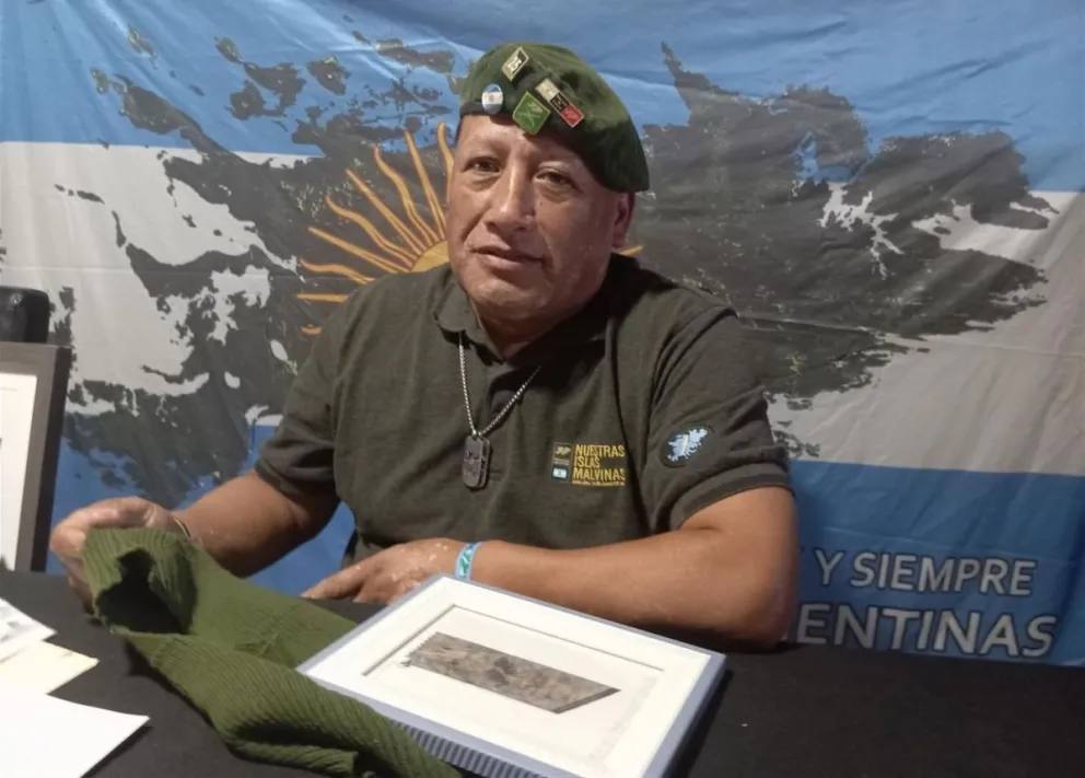 Jorge Palacios, a 43 años de Malvinas:  "Si hoy me pidieran volver, lo haría"