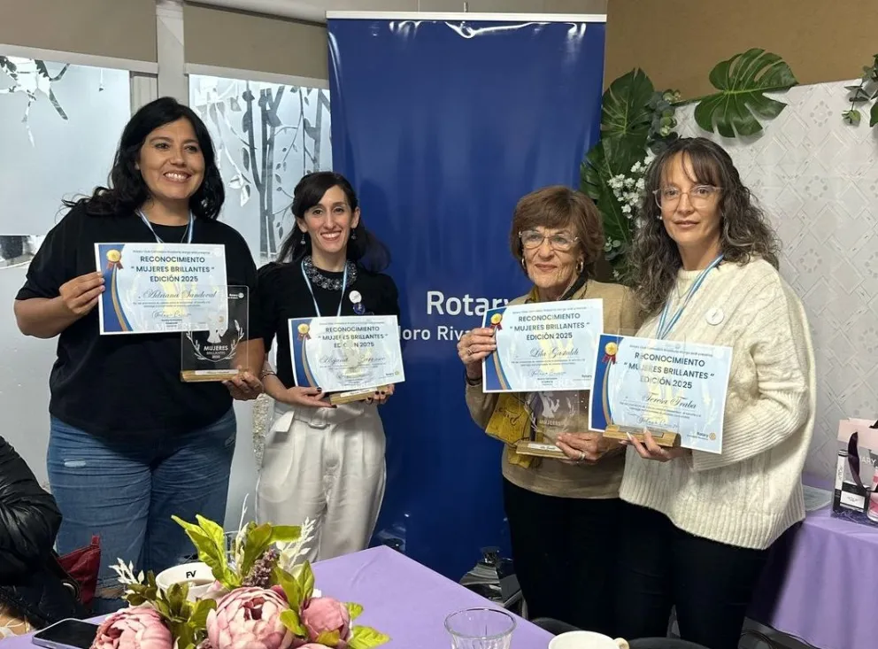 El Rotary Club reconoció a cinco mujeres por su destacada labor en Comodoro