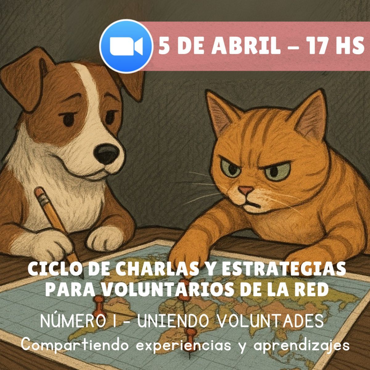 Realizarán un ciclo de charlas y estrategias para voluntarios de la Red de Políticas Públicas 