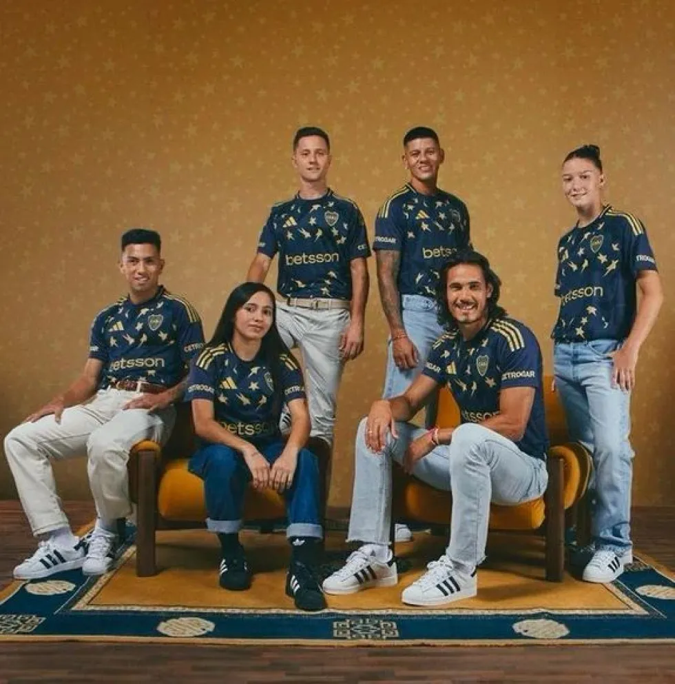 Boca presentó su nueva camiseta por el aniversario del club