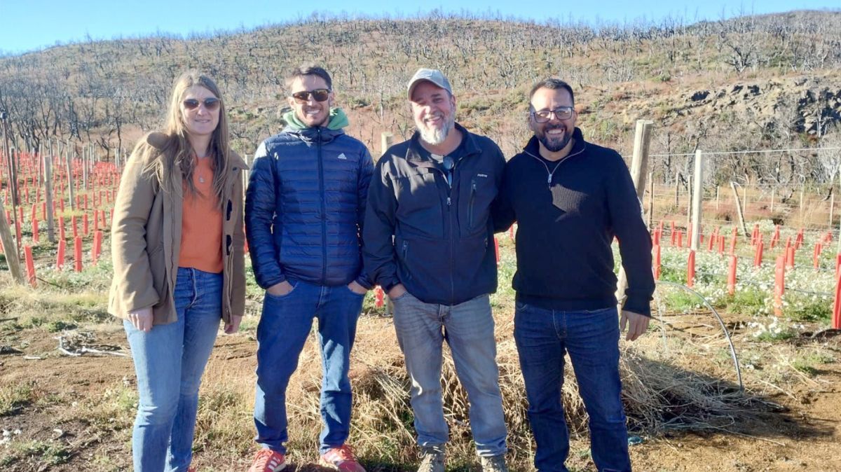 Taccetta visitó a productores vitivinícolas para presentar el proyecto de incentivos a la producción intensiva