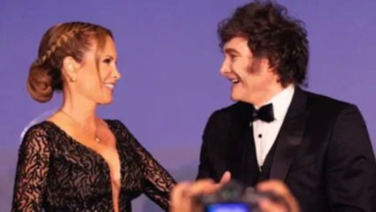 Polémica en redes: Milei volvió sin foto con Trump y se viralizó su imagen junto a Natalia Denegri