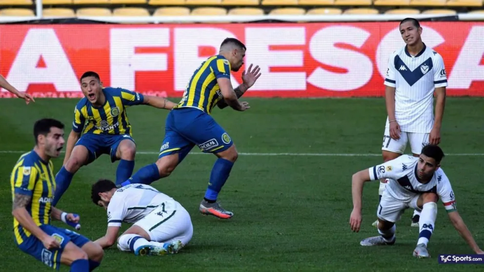 Agónico triunfo de Rosario sobre Vélez