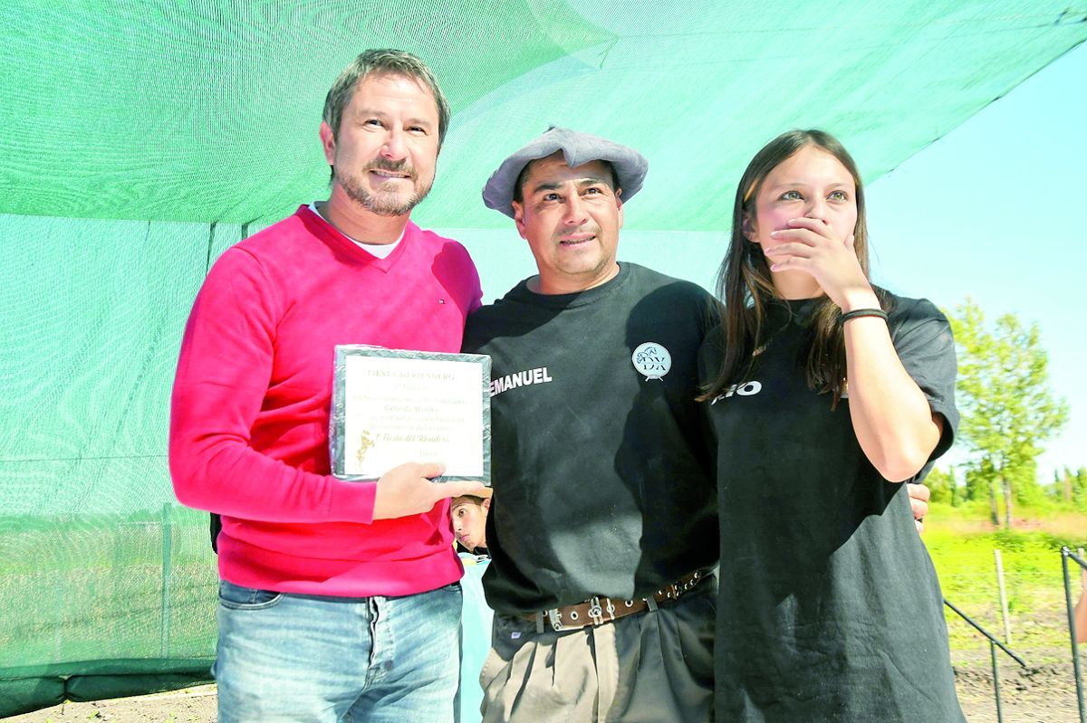 Merino participó de la 1° Fiesta del Riendero en Trelew