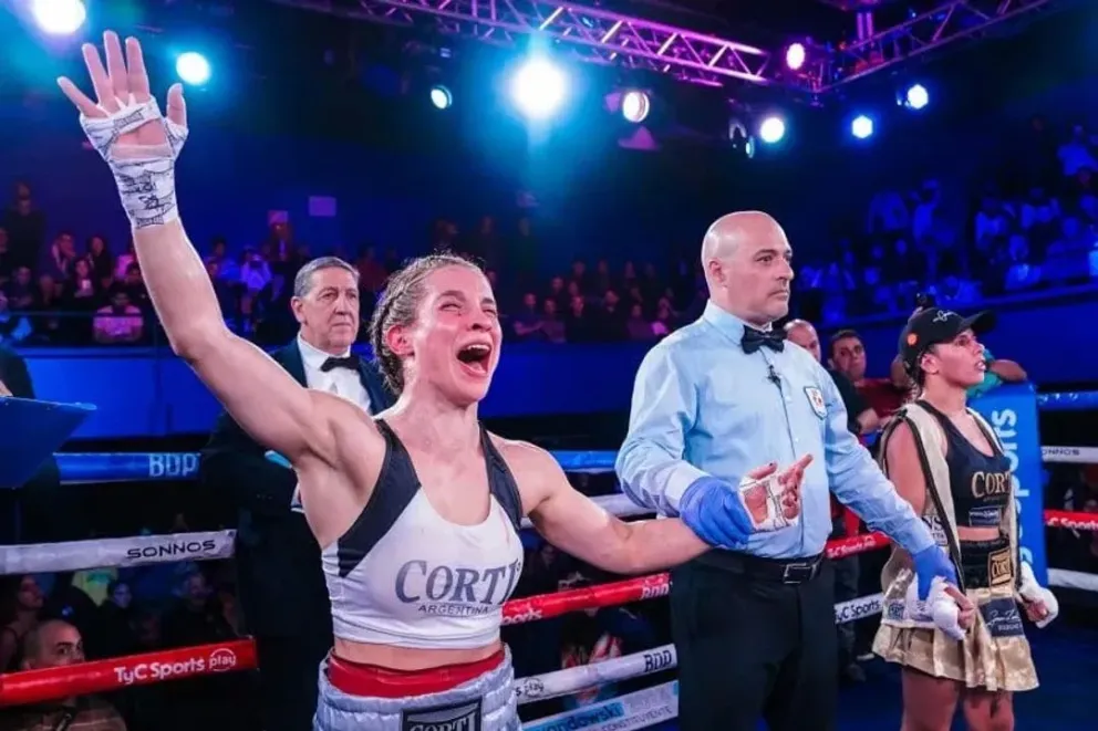 Sol Cudos se consagró campeona mundial