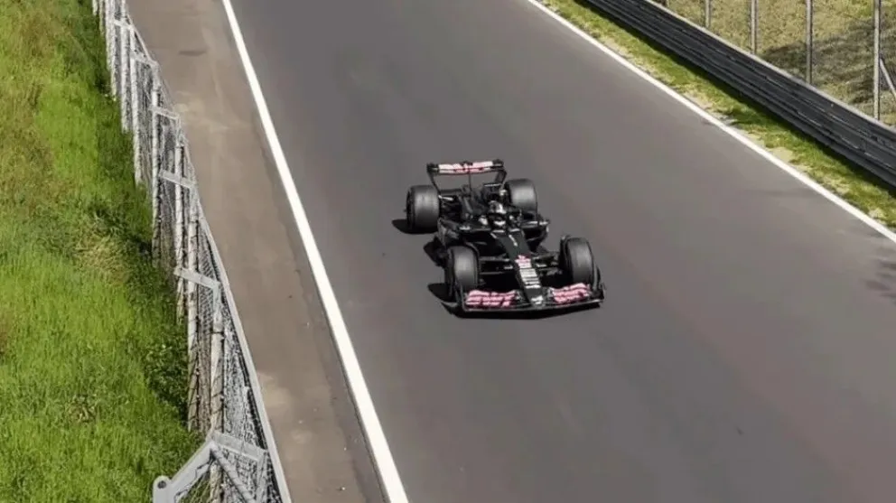 Franco Colapinto no estuvo en Japón y giró en Italia