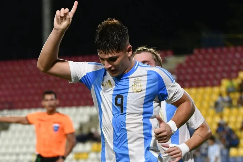 Argentina goleó a Bolivia y aseguró su lugar en el Mundial Sub-17