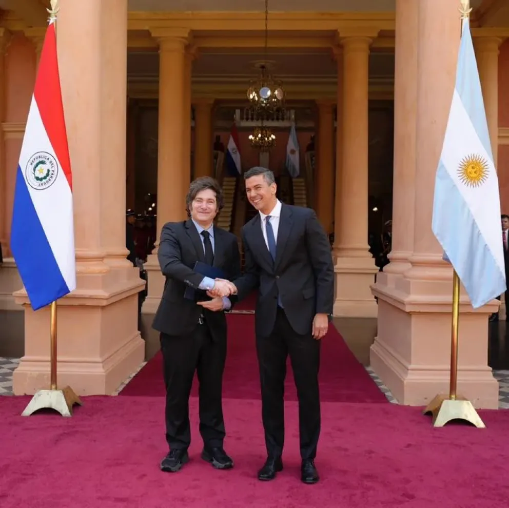 Javier Milei, en plena crisis del Mercosur: "La Argentina y Paraguay serán un ejemplo para toda Sudamérica"