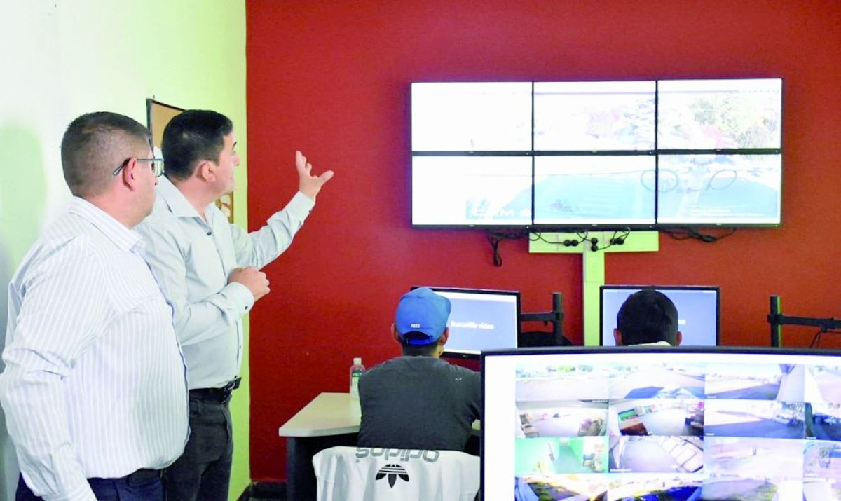 El Municipio de Trelew compartió su modelo de seguridad con funcionarios municipales de Rawson