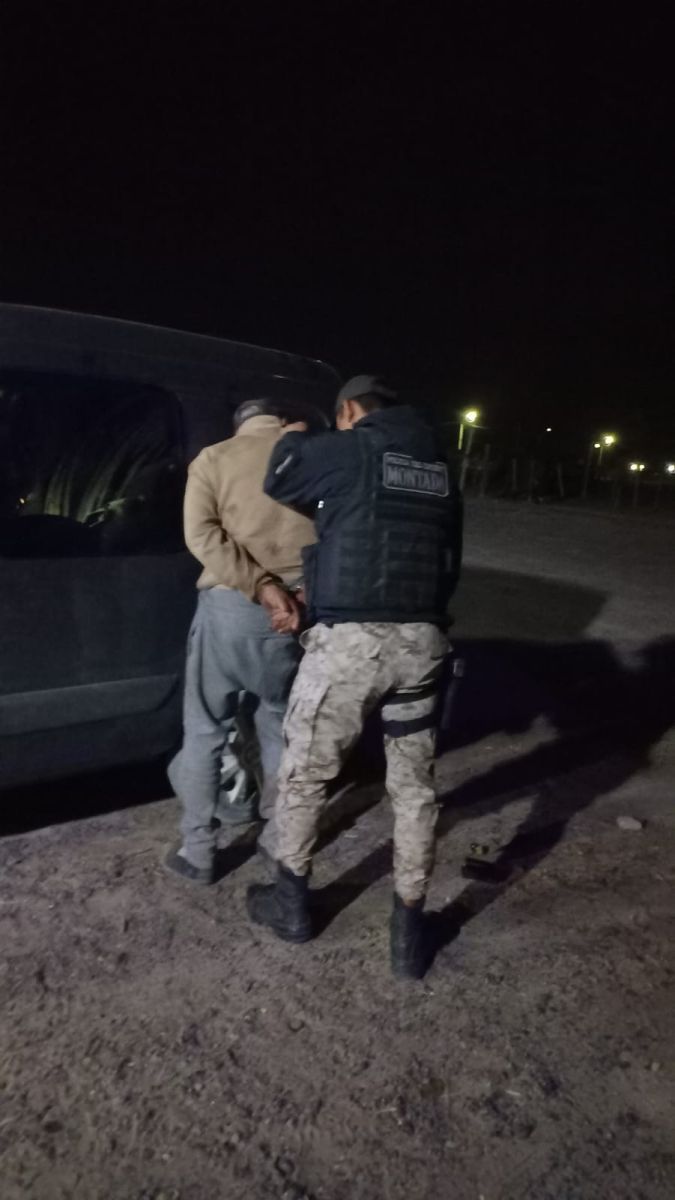 Persecución policial en Ruta 4: un detenido por abigeato y desobediencia 