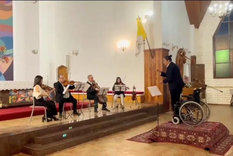 Concierto en la Catedral de Comodoro combinó música, inclusión y solidaridad