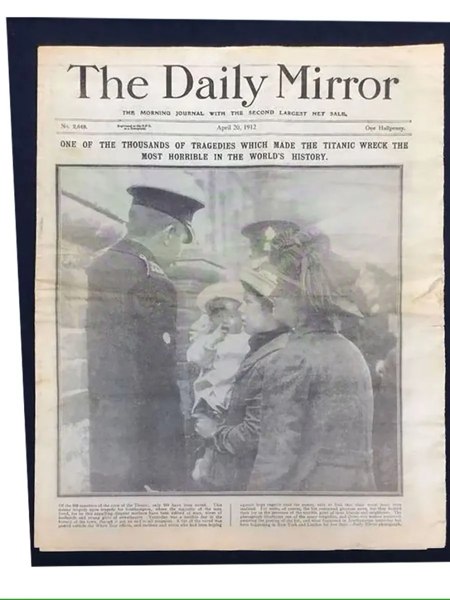 Uno de los peri&oacute;dicos de la &eacute;poca