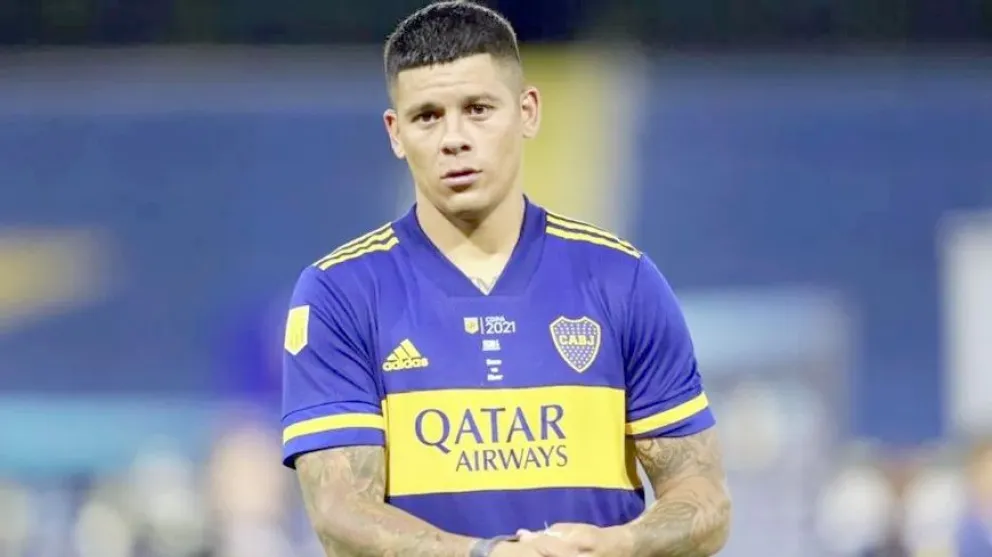 Marcos Rojo no entrenó