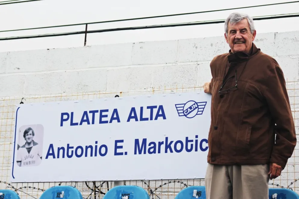 Emilio Markotic, se fue un gladiador del Lobo