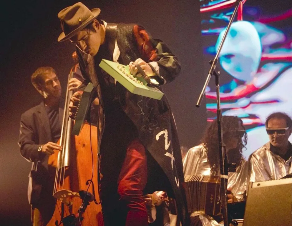 El concierto "Godoy en Vivo" se presentó en el Centro Cultural Provincial de Rawson