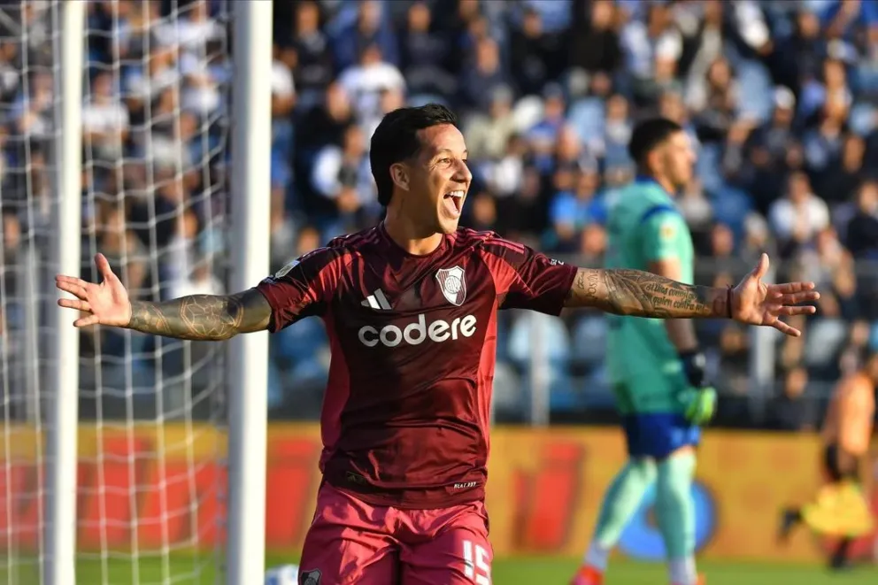 River goleó a Gimnasia y clasificó a los octavos de final del Apertura
