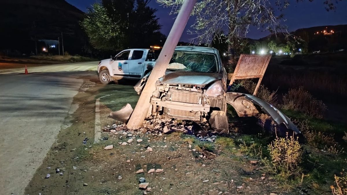 Conductor alcoholizado chocó su vehículo en barrio Laprida