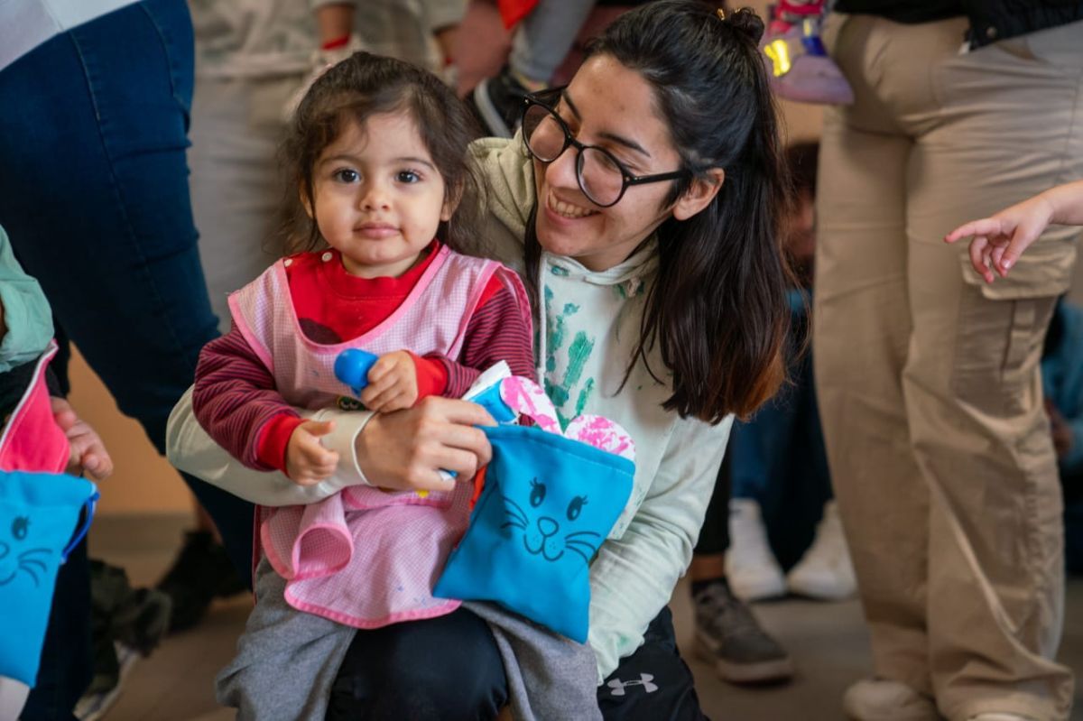 Se entregaron más de 600 bolsitas de Pascuas en los CPBs de la ciudad