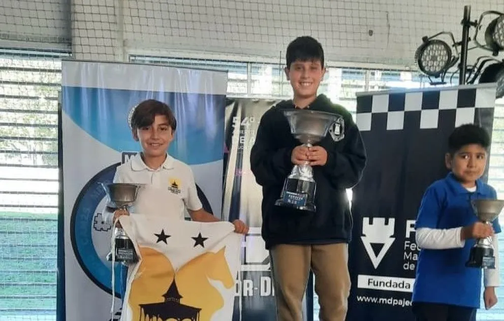 Ajedrez: Alfonso Uzcudun, subcampeón argentino sub-12