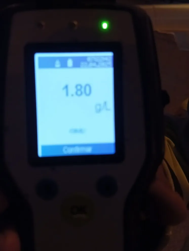 Choque en San Cayetano: dos camionetas colisionaron y uno de los conductores dio positivo en alcoholemia