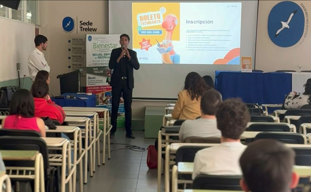 Más de 53.000 estudiantes, docentes y auxiliares de la Provincia ya acceden al Boleto Educativo Chubutense