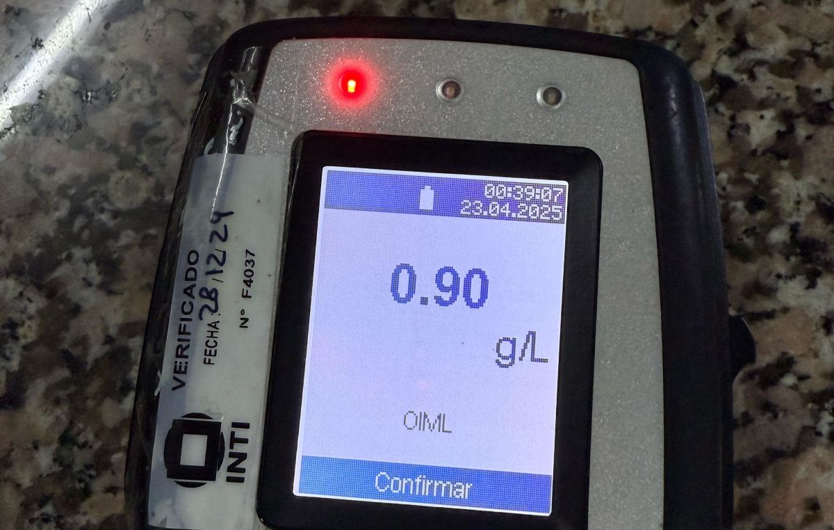 Secuestran un auto tras una peligrosa maniobra y alcoholemia positiva en Comodoro