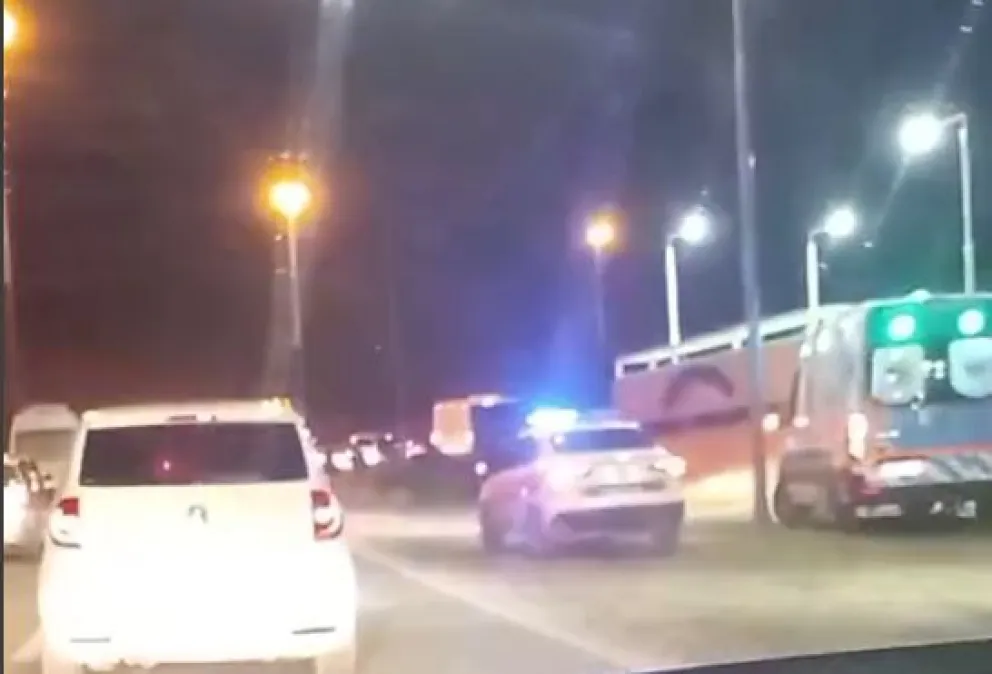 Descompensación en colectivo generó demoras en el tránsito hacia zona norte