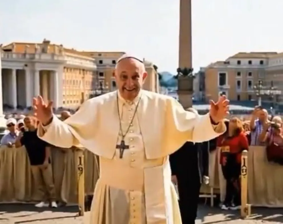 El papa Francisco como nunca lo viste: el video con inteligencia artificial que emociona al mundo
