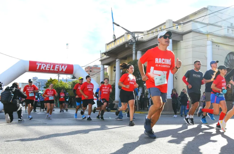 Éxito en Trelew: gran convocatoria en la primera "Corrida de los Clubes"