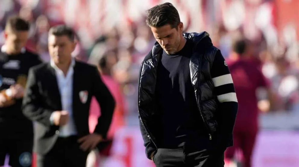 Gago se fue "con bronca" tras la caída ante River y apuntó contra el arbitraje: "Nos condicionó"