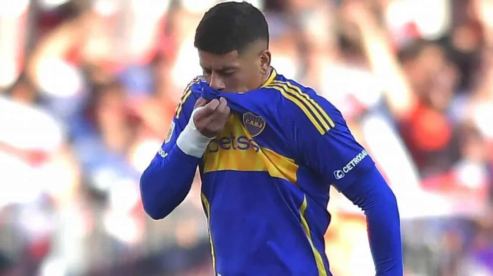 Rojo, tras el Superclásico: "No entiendo qué ve el referí, pero siempre pasa lo mismo"