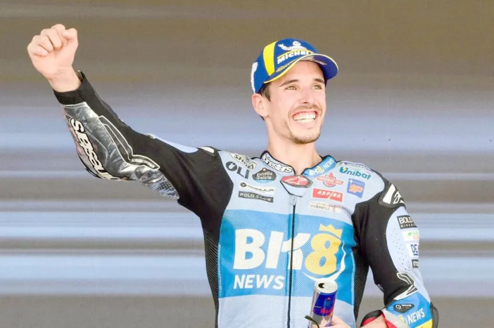 Alex Márquez aprovechó la caída de su hermano Marc para ganar en España