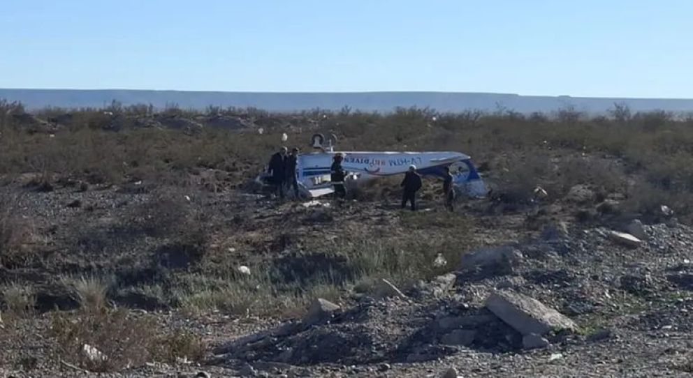 Cayó una avioneta en Allen: fatal desenlace durante el despegue