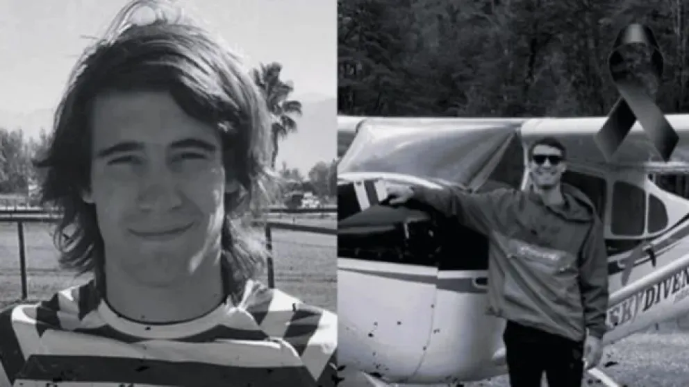 ¿Quién era el joven que perdió la vida en el accidente de la avioneta en Río Negro?
