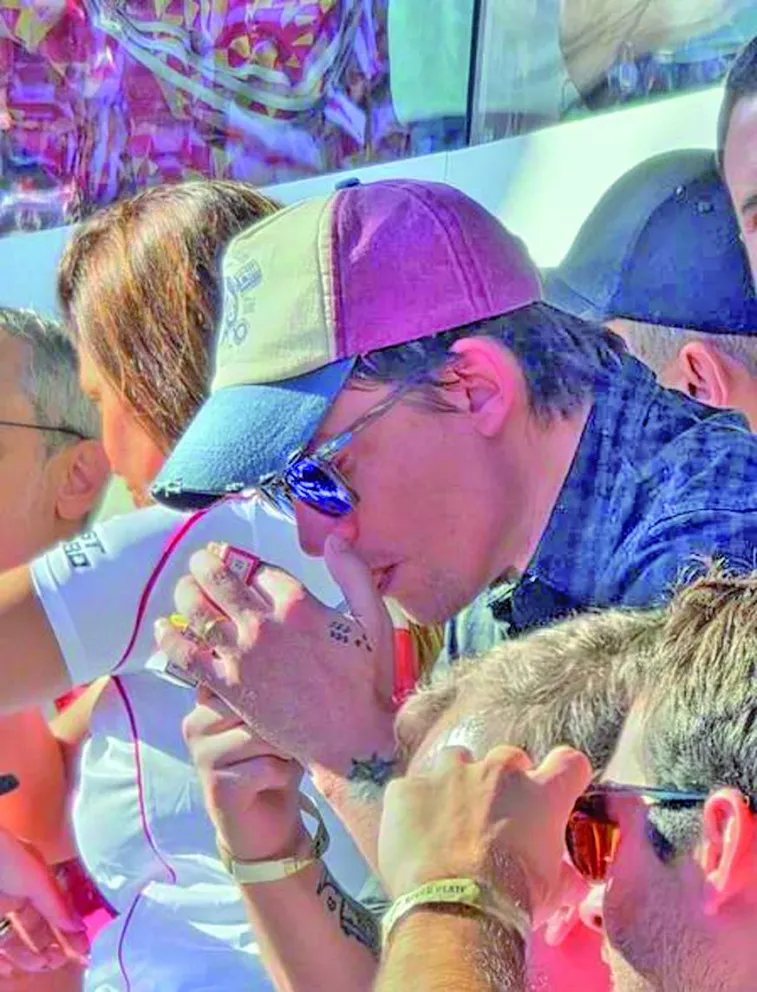 Santiago Caputo, de Boca, estuvo como infiltrado en el Superclásico