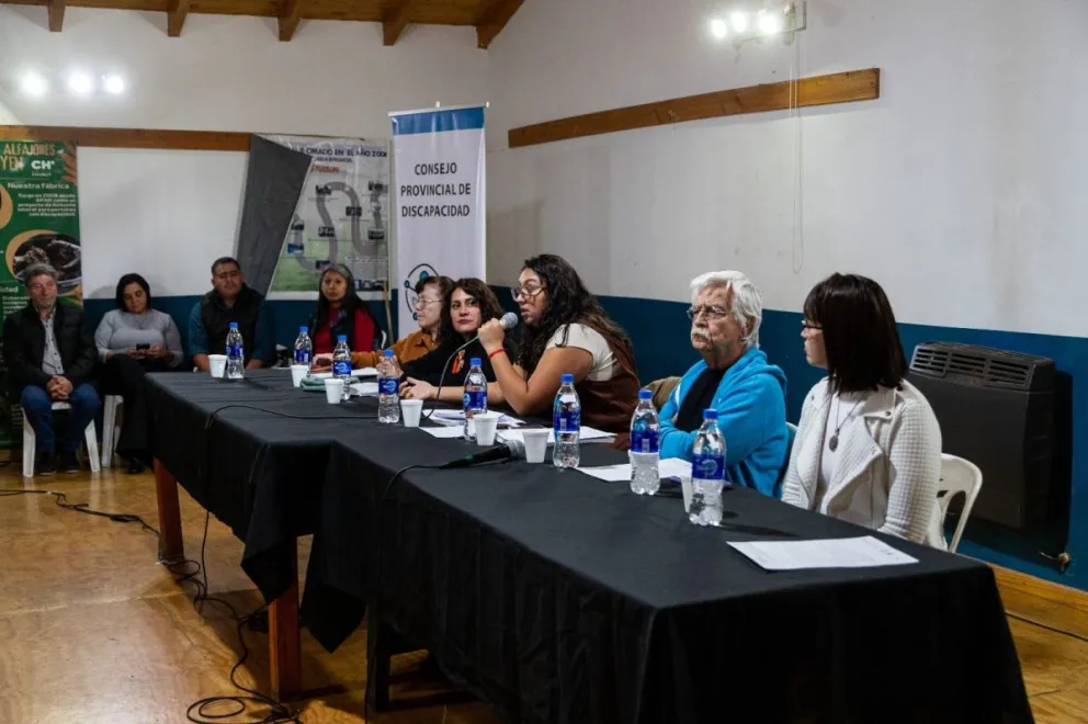 Con gran convocatoria se reunió en Epuyén el Consejo Provincial de Discapacidad