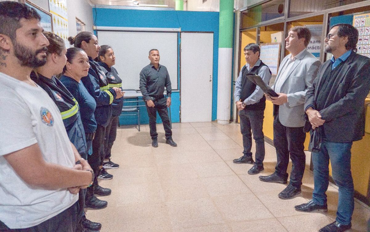 Reconocieron a empleadas municipales de Rawson que socorrieron a un vecino con maniobras de RCP