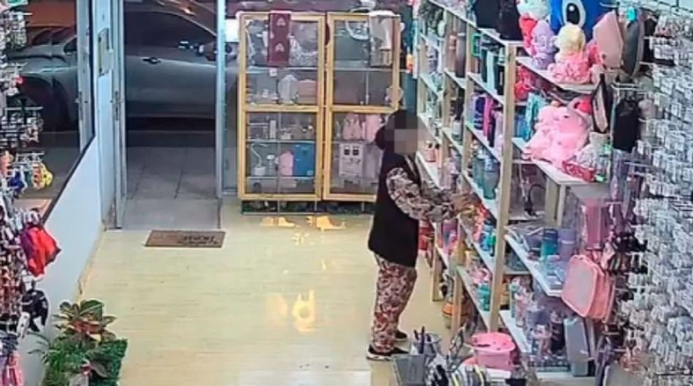 Quedó registrada robando en un local del centro de Trelew