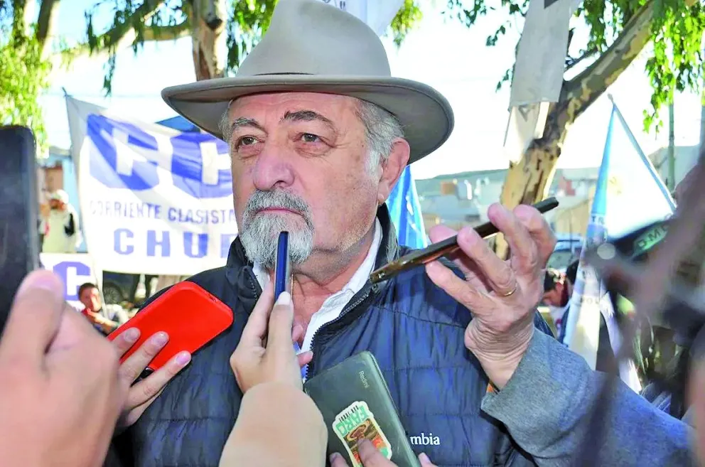 Othar hizo un llamado a la unidad y pidió luchar por el empleo y la reactivación de la obra pública