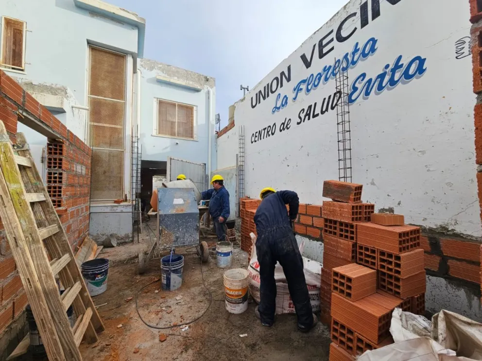 El Municipio amplía el Centro de Salud Evita  para mejorar la prestación en salud