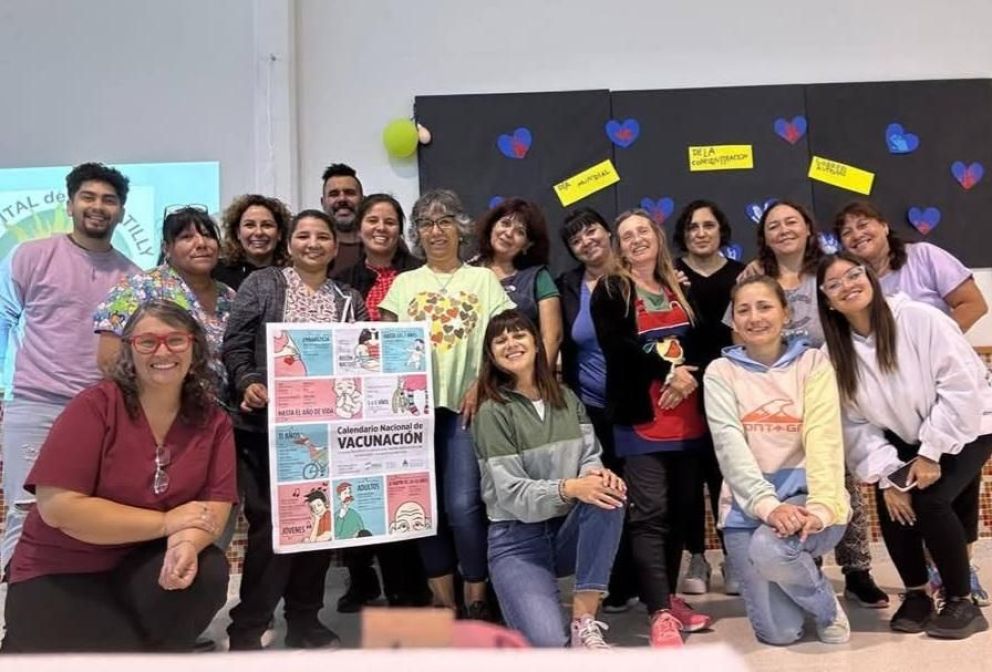 Provincia refuerza su compromiso con la oferta de servicios y campañas de vacunación en el Hospital de Rada Tilly