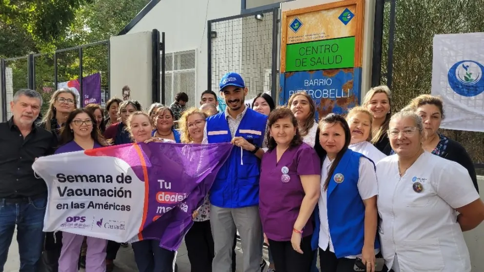 Chubut trabaja junto a la Organización Panamericana de Salud en estrategias de vacunación