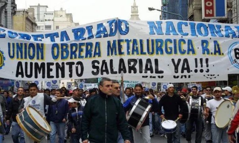 Reclamo salarial en la UOM: se anunció un paro nacional de 24 horas