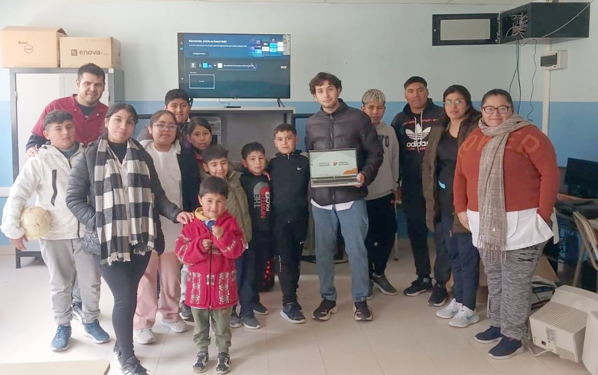 Chubut amplía su red de Salas de Tecnología Educativa con dos nuevas instalaciones en Gastre y Blancuntre