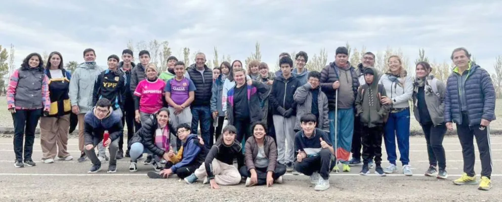 Más de 50 jóvenes impulsan la inclusión en los Juegos Evita 2025 con una destacada jornada de atletismo adaptado