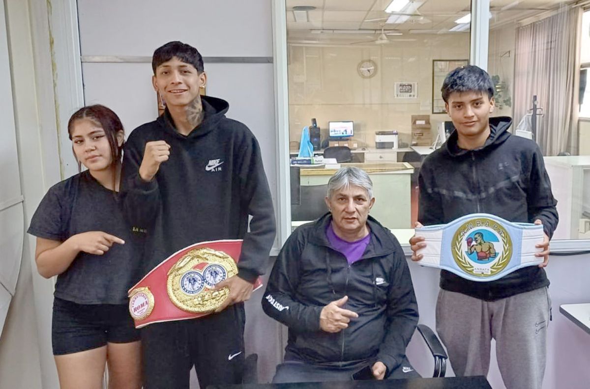 El “Paraguayo” Garcete y “El Hachero” López sumaron cinturones en Gobernador Gregores