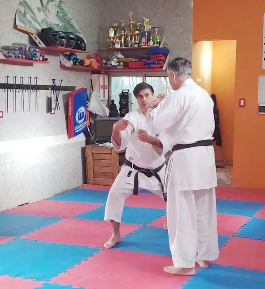 Clases de Uechi Ryu en el San Cayetano